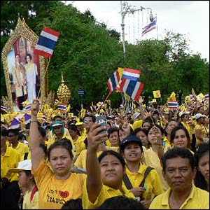 Thailand crowd