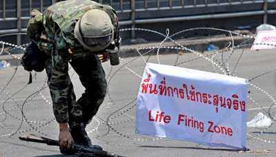 Bangkok's Live Firing Zone