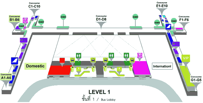 Airport floor 1 plan